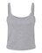 BELLA + CANVAS Women’s Micro Rib Spaghetti Strap Tank Top for Layering Wear & Custom Print Cami